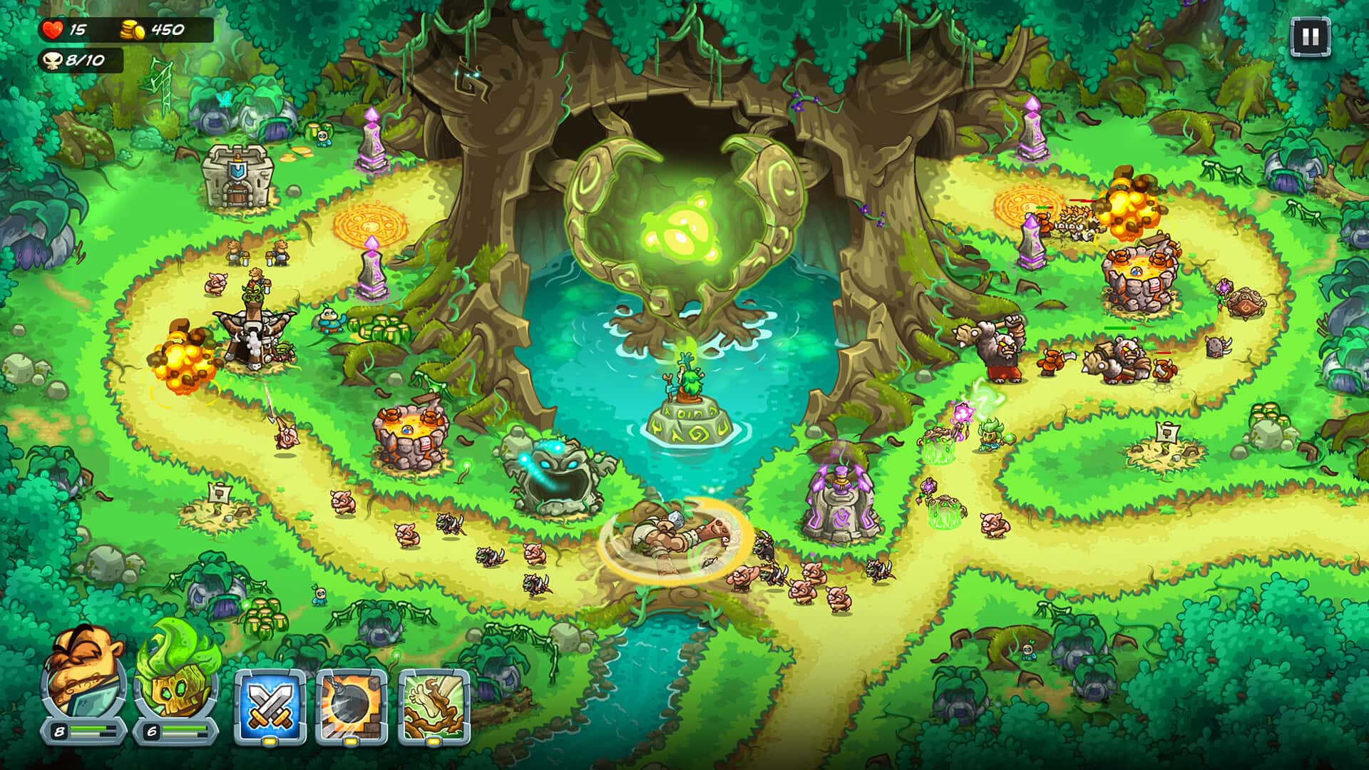 王国保卫战5 联盟 Kingdom Rush Alliance 中文版背景